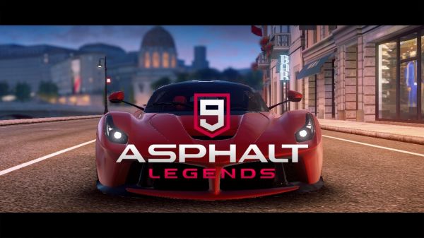 アスファルト9：Legendsのタイトル画面