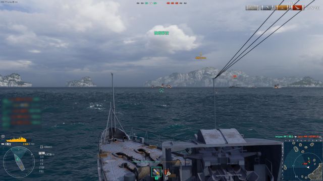 World of WarshipsのPCゲーム画像